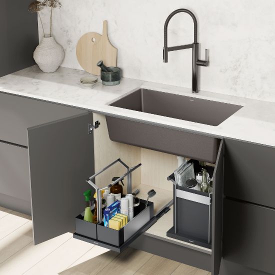 Blanco -Storage Caddy - Double Blanco 1