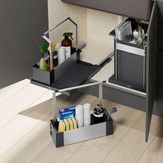 Blanco -Storage Caddy - Double Blanco 4