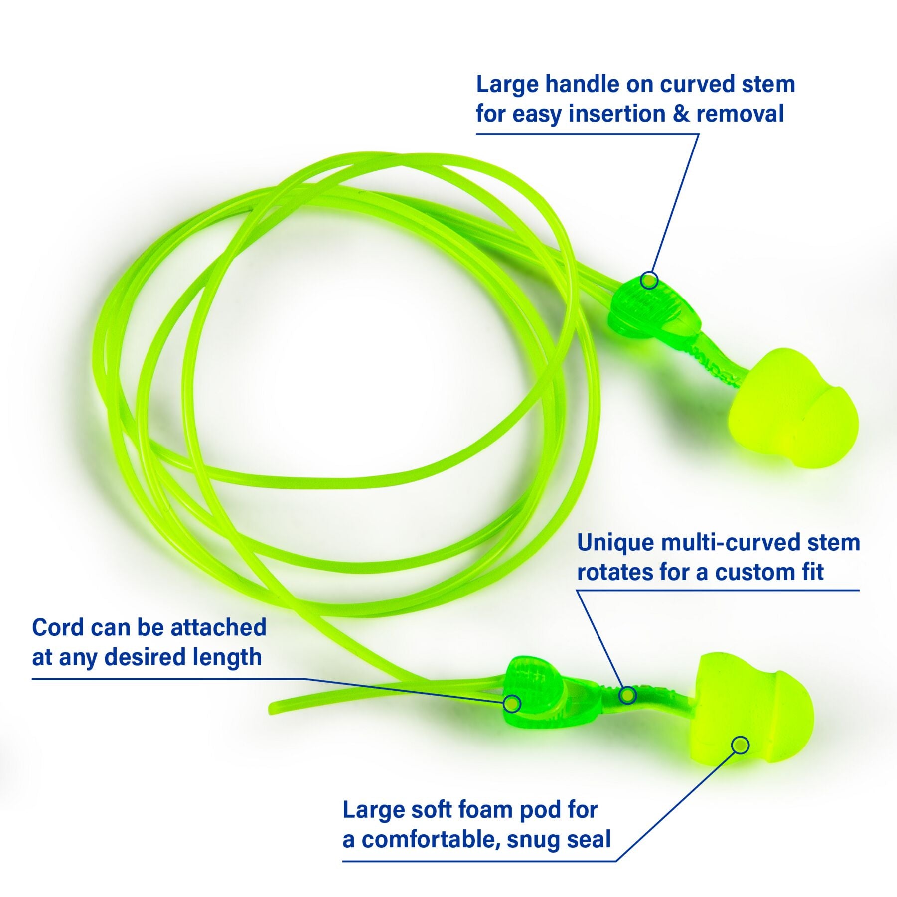 Moldex w/cord Glide Ear plugs 2