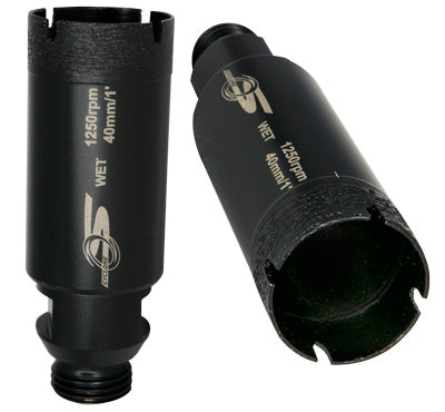 Diamax-1 3/8" Cyclone S REVERSE Half-gas Thin Wall Core Bit 2