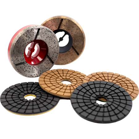 Zenesis-TST Radius Polishing Wheel - Medium Resin Bond 4" 1