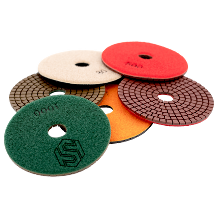TST Alternative Sequence Pad 80-8500 Grit 4" 1