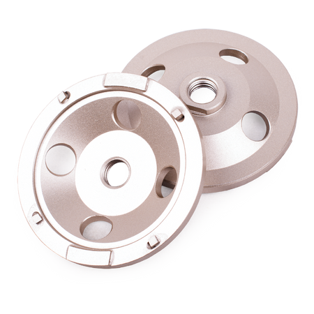 TST PCD Cup Wheel 7" PCD w/ Depth Control Diamond Segment 5/8-11 1