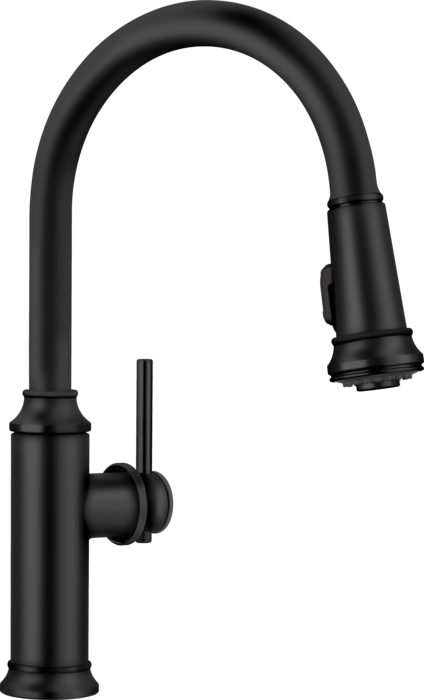 Blanco Empressa High-Arc Pull-Down Dual-Spray Kitchen Faucet 7
