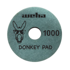 Weha 4-inch donkey pads for grinding and polishing, durable abrasive pads ideal for metalworking and surface finishing. 2