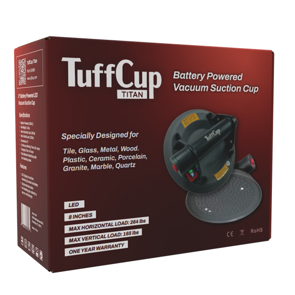 Battery Powered LED Vacuum Cup box