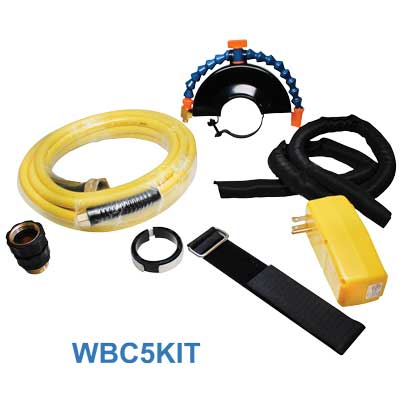Alpha Tools Wet Blade Cutting Kit 5" 110V 1