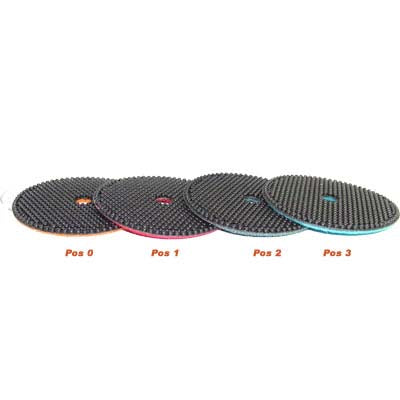 Alpha Ceramica TF Diamond Polishing Pads – 4" | Position 0–3 & Kit 2
