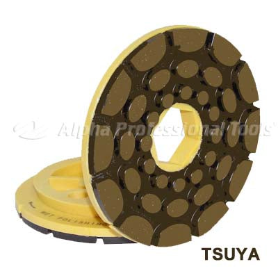 Alpha Twincur GEM Diamond Polishing Pads – 5", 6" | 50–3000 Grit & Tsuya 4