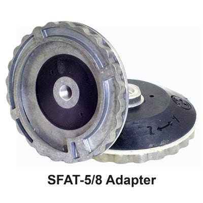 Alpha Tools Snail Lock Adapter 5" SFAT 5/8"-11 for Polishing Pads