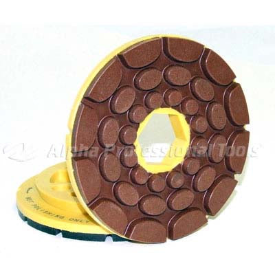Alpha Twincur GEM Diamond Polishing Pads – 5", 6" | 50–3000 Grit & Tsuya 1