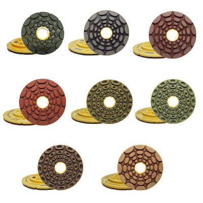 Alpha Twincur GEM Diamond Polishing Pads – 5", 6" | 50–3000 Grit & Tsuya 2