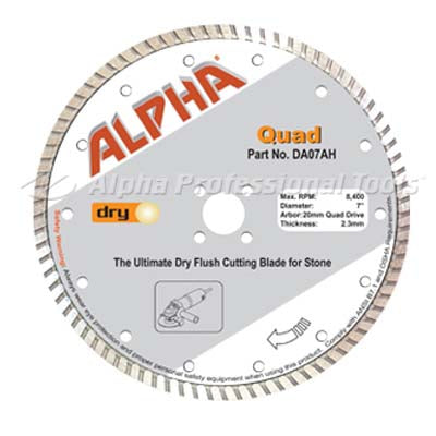 Alpha Tools Quad Dry Blade 4in to 10in