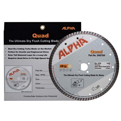 Alpha Tools Quad Dry Blade 4in to 10in 2