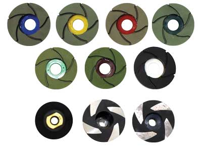 Alpha Tools Turboshine 3" Rigid Polishing Pads & Grinding Wheels 5