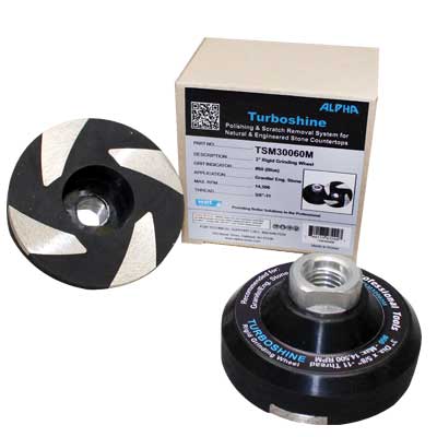 Alpha Tools Turboshine 3" Rigid Polishing Pads & Grinding Wheels 6