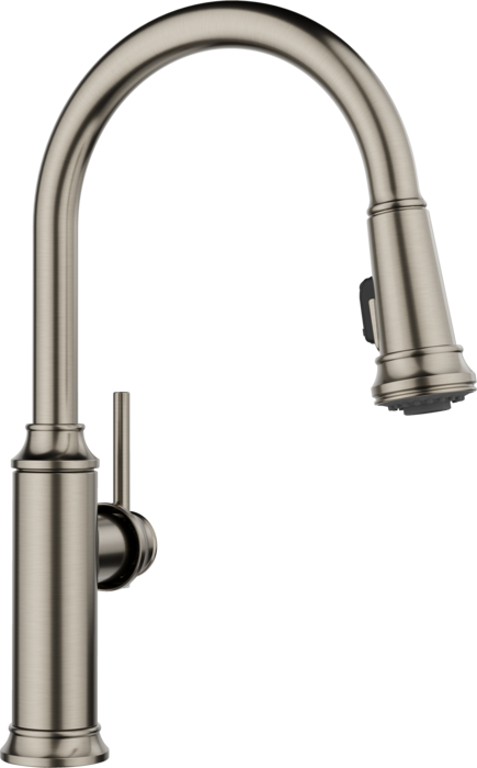 Blanco Empressa High-Arc Pull-Down Dual-Spray Kitchen Faucet 6
