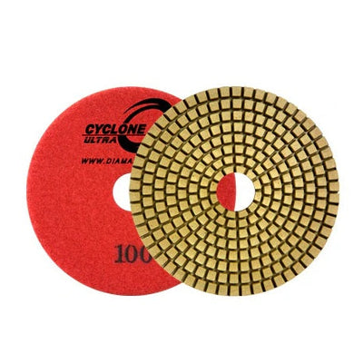 DiamaxCyclone Hybrid Snail Lock Wheel 50- 3000 grit -5in to 6in 