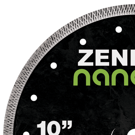 Zenesis Nano Dry Porcelain Diamond Blade, 4-inch to 14-inch ultra-thin diamond cutting blade for porcelain tiles. 3