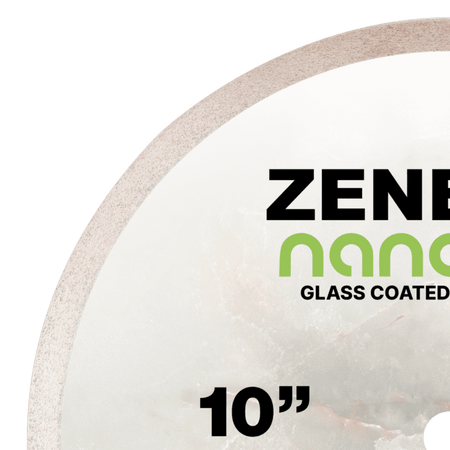 Zenesis Nano Wet Diamond Blade, 7 to 10 inches, for cutting hard materials in construction and tile work. 2