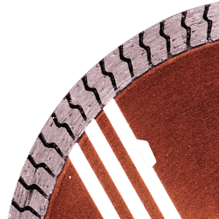Zenesis Z Turbo Diamond Blade 4.5 to 10 inches, circular cutting tool for masonry and stone cutting. 2
