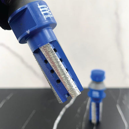 Zenesis Finger Bits, 20mm-22mm gas type, with 4 segments, used for pipe fitting and fabrication, shown in the image. 3