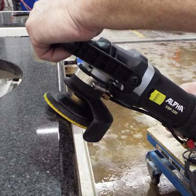 Alpha Tools VSP-340 Var. Speed Polisher M14-2 230V 3