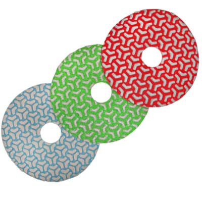 Alpha Kirara Diamond Polishing Pads – 4" | Position 1–3 1