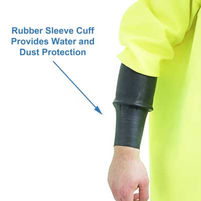 Alpha Waterproof Aprons – Sleeveless X-Large & Long-Sleeved Small 4
