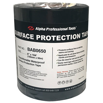 Alpha Surface Protection Tape 6″ x 164′ – Heavy-Duty Protective Film 1
