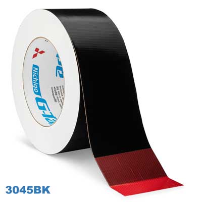 Alpha G-Tape™ 3045BK Black Adhesive Tape – 2″ to 12″ x 65′ Rolls 1