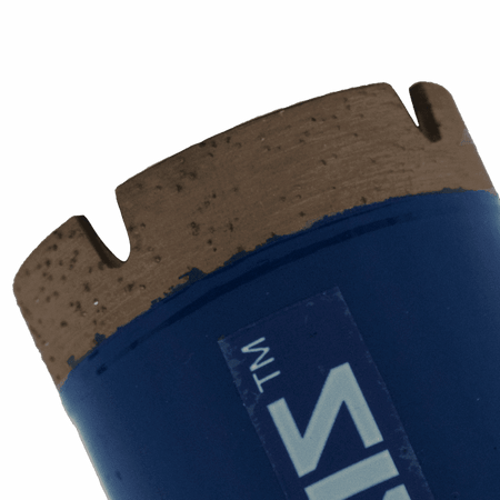 Zenesis 8.5mm Thin-Wall Core Bit for stone and porcelain with 1/2" gas connection, durable tool for precise drilling. 3