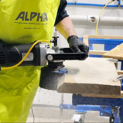 Alpha Tools ECG-900 Wet High-Speed Grinder 9" 110V 2