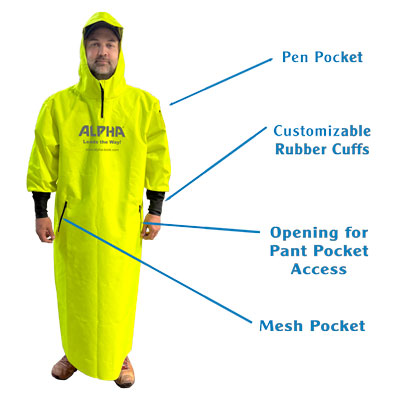 Waterproof Hoodie Apron 1