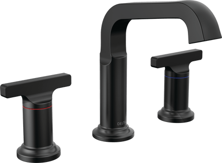 Delta Two Handle Widespread Bathroom Faucet in Lumicoat 4