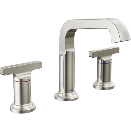 Delta Two Handle Widespread Bathroom Faucet in Lumicoat 3