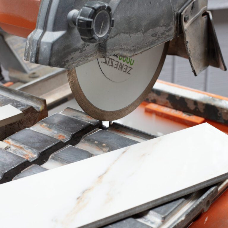Zenesis Nano Wet Diamond Blade, 7 to 10 inches, for cutting hard materials in construction and tile work. 3