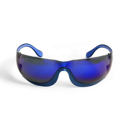 Moldex Safety Glasses Blue Temples Blue Soft Grip Rails 1