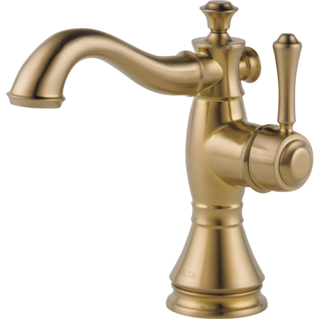 Delta 597LF-CZMPU Cassidy Bathroom Faucet – Champagne Bronze Finish 1