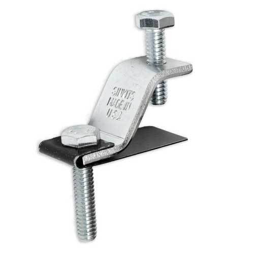 Sinkits® 0911XL sink clips for supporting large, heavy undermount sinks, shown installed on a kitchen sink with support brackets.