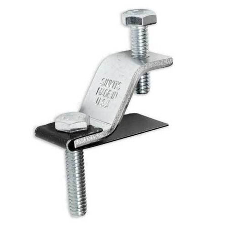 Sinkits® 0911XL sink clips for supporting large, heavy undermount sinks, shown installed on a kitchen sink with support brackets.