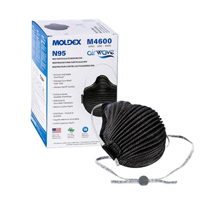Moldex - 10pk Black Mask Med/LG