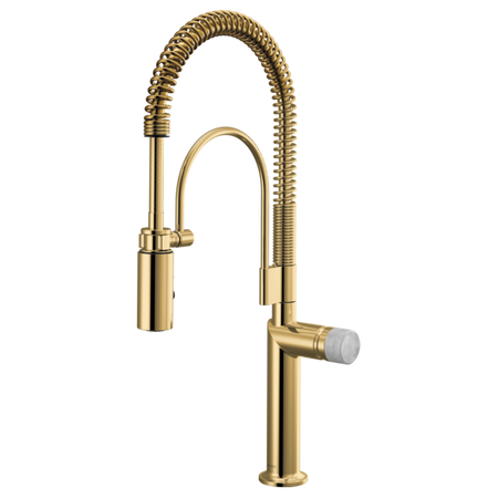 Semi-Professional Kitchen Faucet W/ Concrete Knob Handle Kit 4