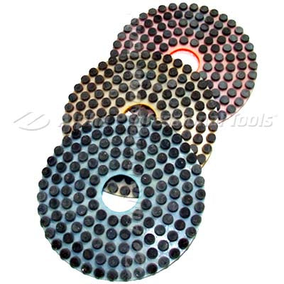 Alpha Ceramica Vitrified Diamond Polishing Pads – 3", 4", 5" | 60, 150, 300 Grit 2