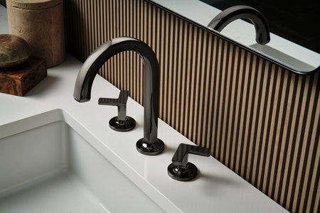 Brizo 65306LF Widespread Lavatory Faucet with Cross Handles 1