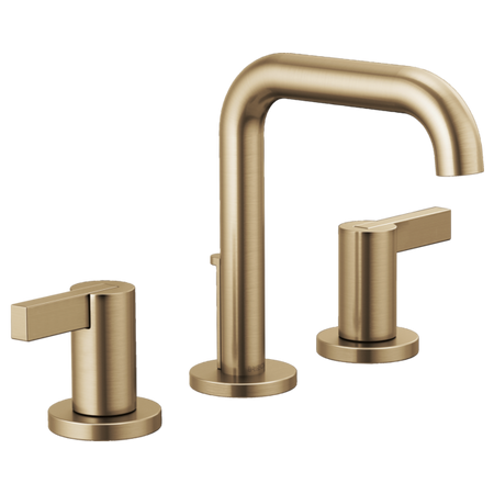 Widespread Lavatory Faucet with High Spout W/ Widespread Lavatory Extended Lever Handle Kit 1 2
