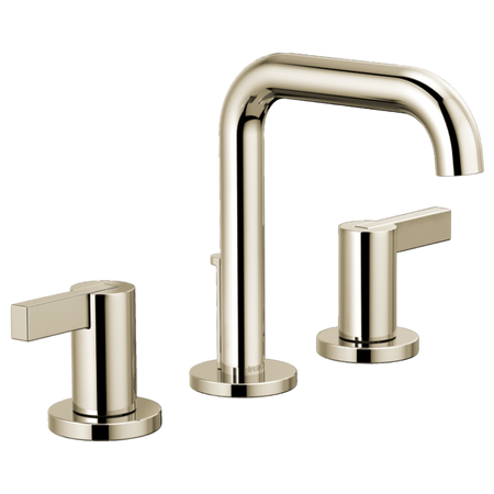 Widespread Lavatory Faucet with High Spout W/ Widespread Lavatory Extended Lever Handle Kit 1 5