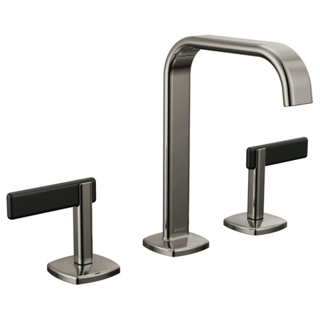 Brizo 65368LF-GLLHP-ECO Widespread Lavatory Faucet with Square Spout W/ Lever Handle Kit 3