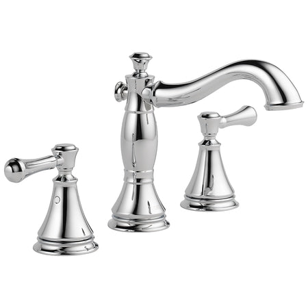 Delta Cassidy Bathroom Faucet, Two-Handle Widespread 3