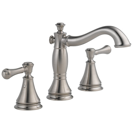 Delta Cassidy Bathroom Faucet, Two-Handle Widespread 5